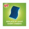 Scotch-Brite Non-Scratch Multi-Purpose Scrub Sponge, 4 2/5 x 2 3/5, Blue, PK3 MP-3-8-D - alternate 8